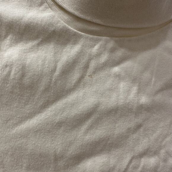 Little Bird by Jools Oliver Cream Turtleneck Long Sleeve Layering Shirt - Picture 3 of 5